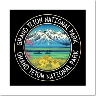 Just Wanna Hike at The Grand Teton National Park Posters and Art